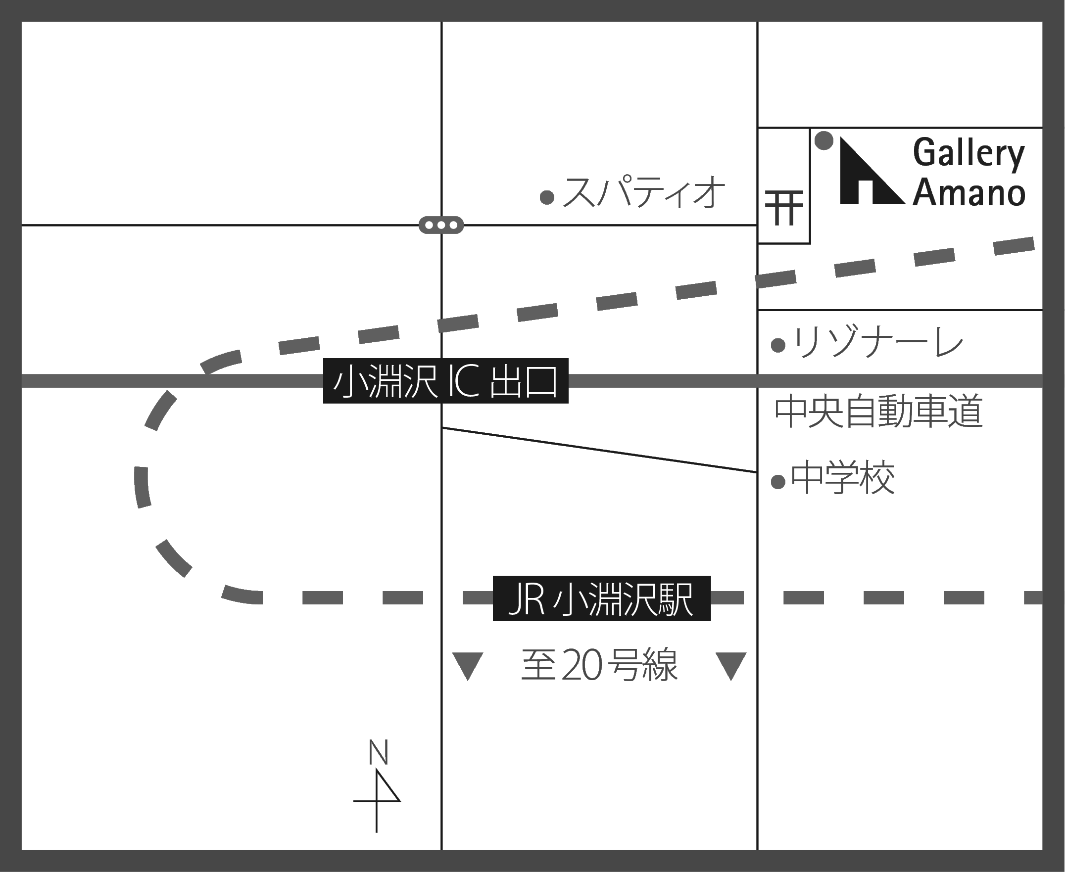 Gallery Amano Map